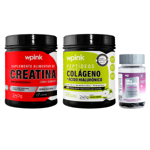 colágeno de maçã verde + creatina de lichia + cabelos e unhas - wp