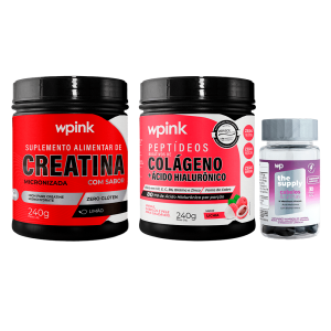 colágeno de lichia + creatina de limão +cabelos e unhas - wp