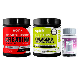 colágeno de maçã verde + creatina de limão + cabelos e unhas - wp