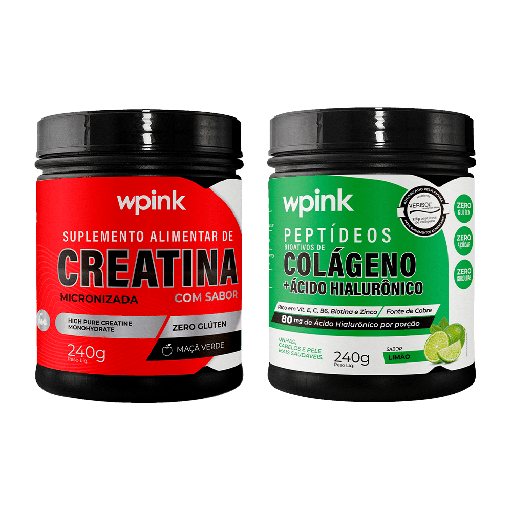 colágeno de limão + creatina maçã verde - wp