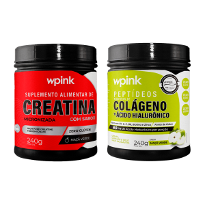 colágeno de maçã verde + creatina maçã verde - wp