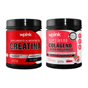 colágeno de lichia + creatina sem sabor - wp