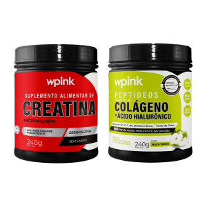 colágeno de maçã verde + creatina sem sabor - wp