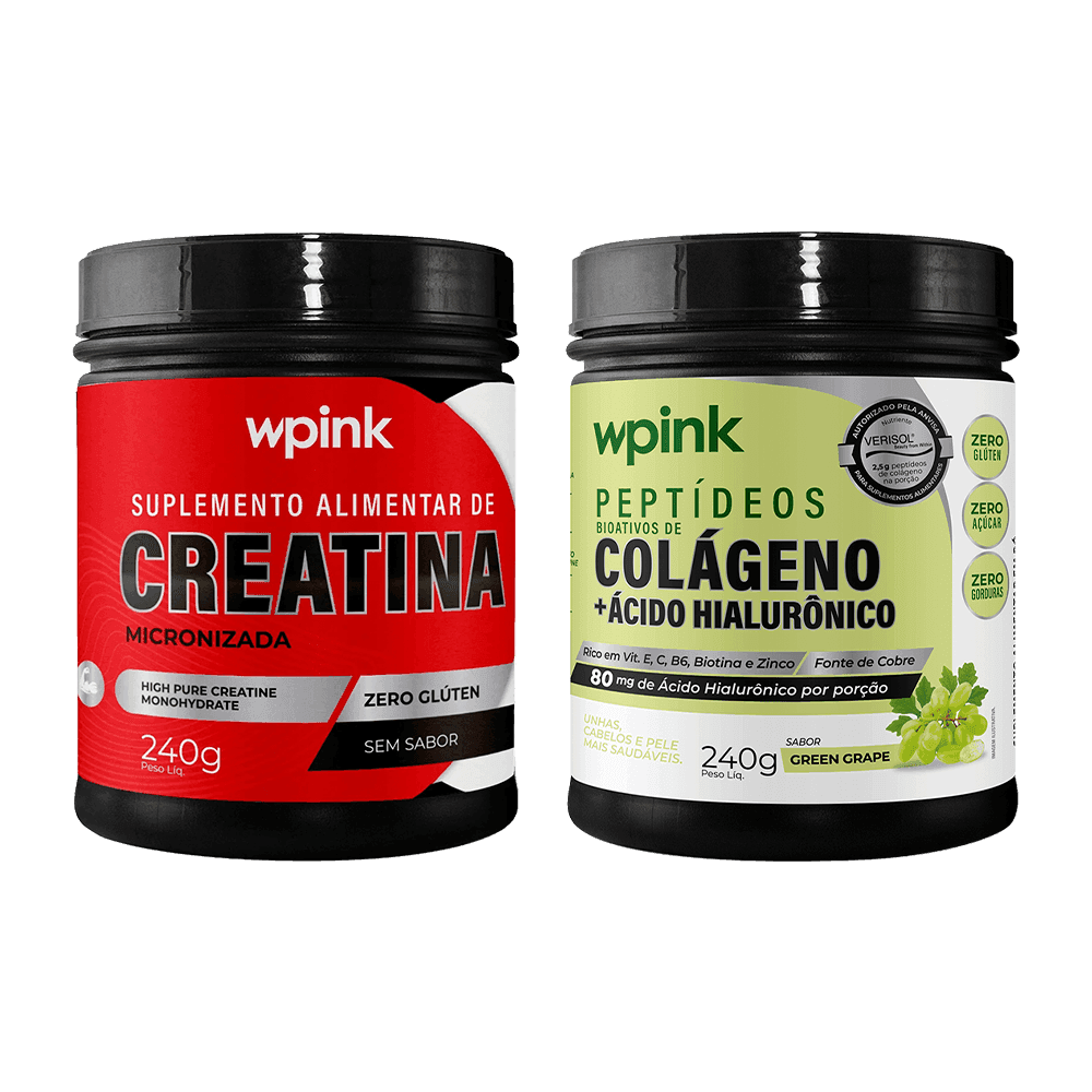 colágeno de uva verde + creatina sem sabor - wp