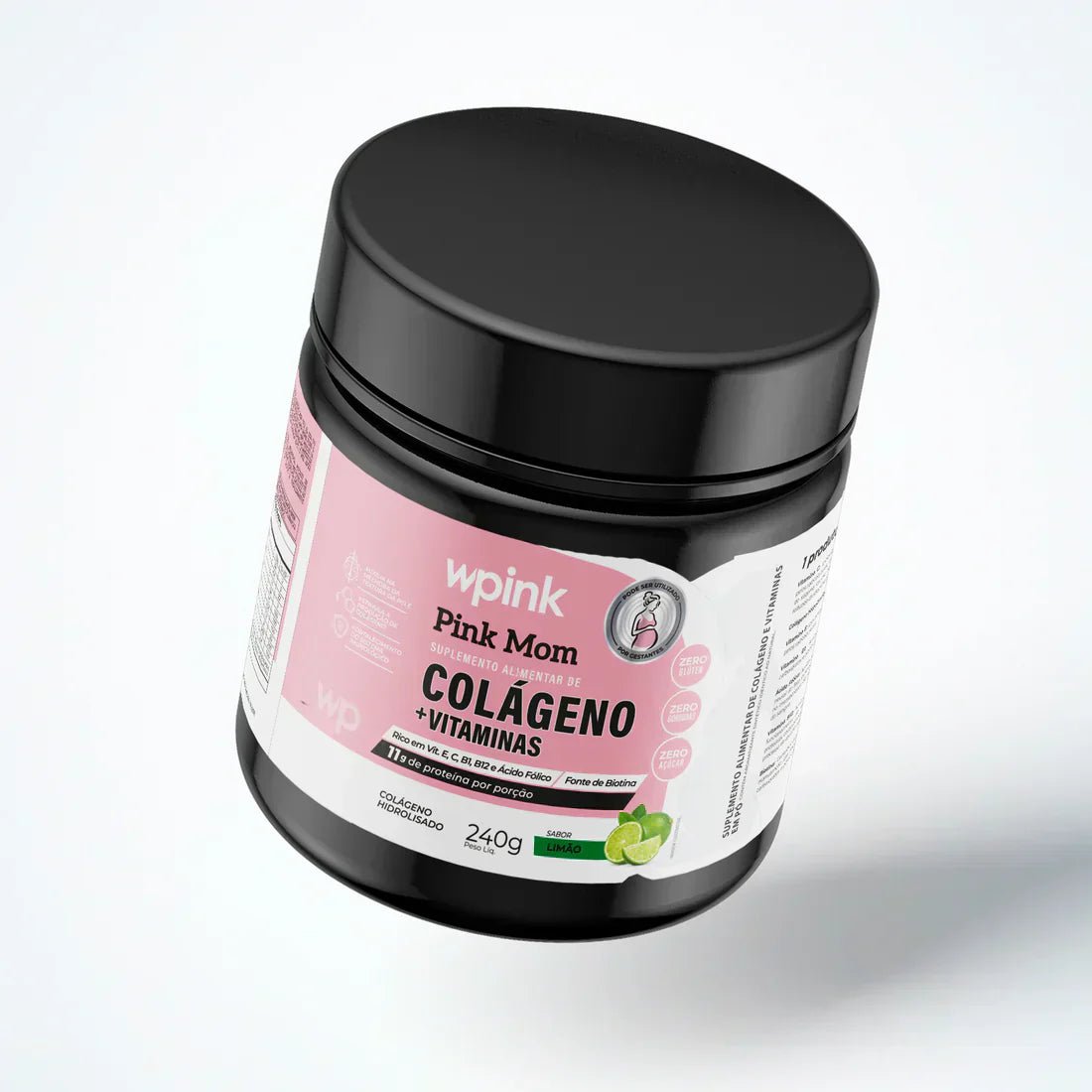 colágeno pink mom de limão - 240g – wp - Imagem 4
