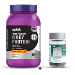 Three premium whey protein doce de leite – 1 kg + wp ultra - wp