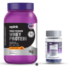 Three premium whey protein doce de leite – 1 kg + melatonina - wp