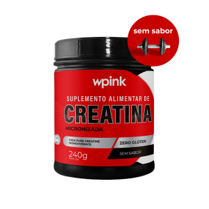 creatina sem sabor - 240g – wp