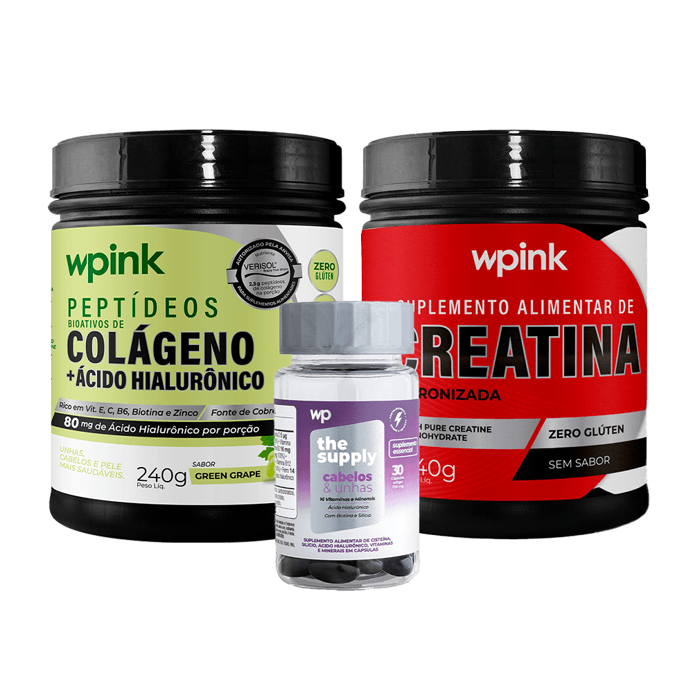 colágeno de uva verde + creatina sem sabor + cabelos e unhas – wp