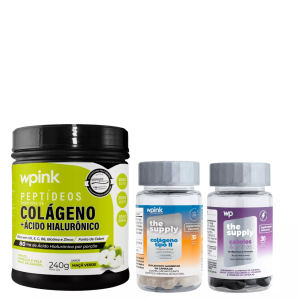 colágeno tipo II + colágeno de maçã verde + cabelos e unhas - wp