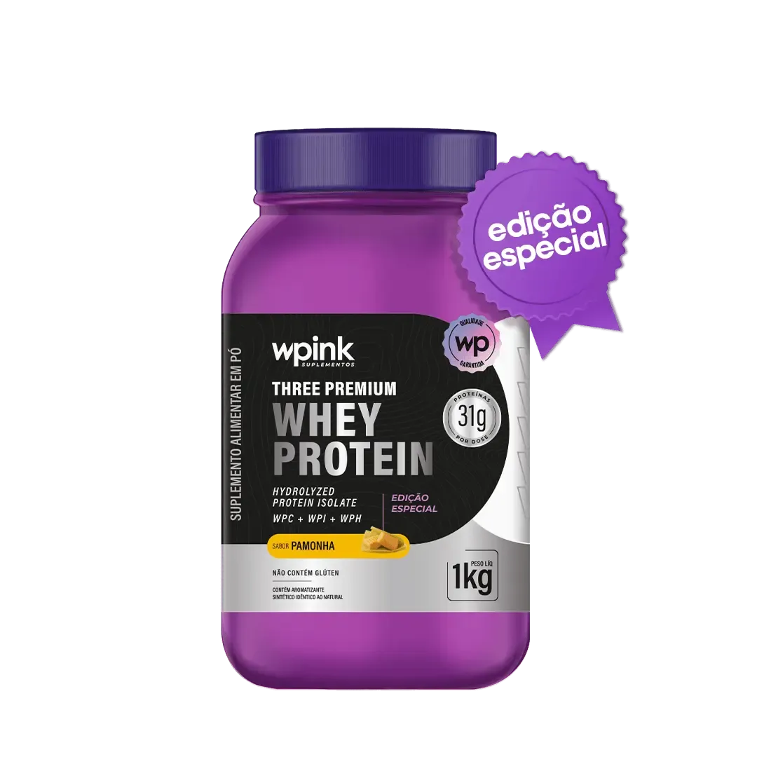 three premium whey protein pamonha 3W - (1kg) - wp