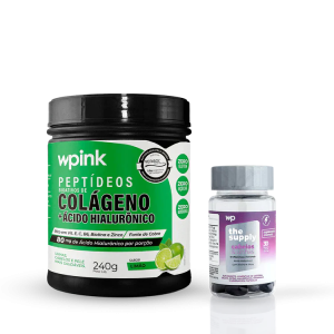 colágeno de limão - 240g + cabelos e unhas - wp