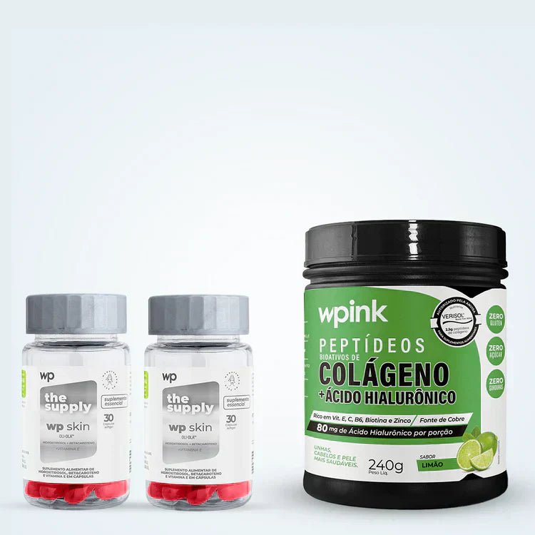 2 Wp Skin OLI-OLA + Colágeno Limão - wp